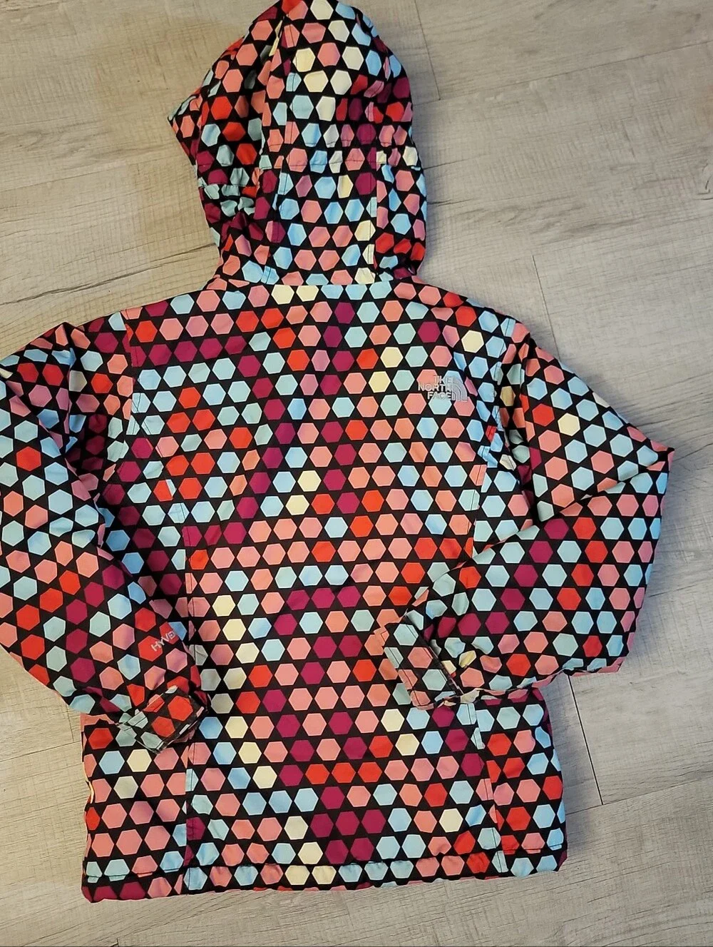 The North Face bright patterned